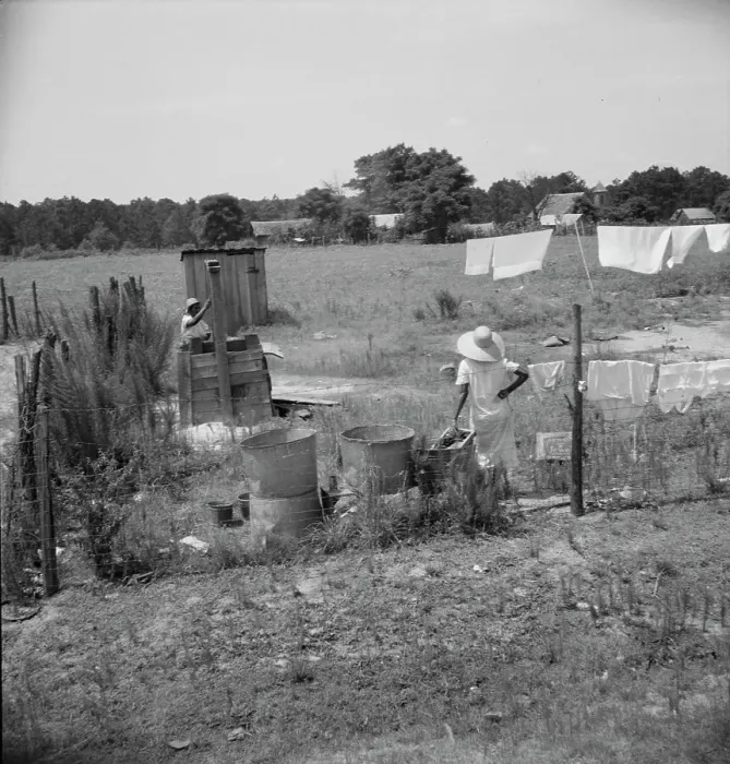 Framed Print : Turpentine worker's camp, Georgia, 1937. Creator: Dorothea Lange Framed Print : Turpentine worker's camp, Georgia, 1937. Creator: Dorothea Lange