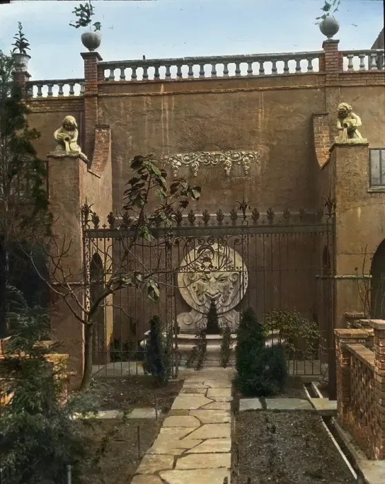 Framed Print : Turtle Bay Gardens, 227-247 East 48 Street and 228-246 East 49th Street, New York, New York, 1920. Creator: Frances Benjamin Johnston Framed Print : Turtle Bay Gardens, 227-247 East 48 Street and 228-246 East 49th Street, New York, New York, 1920. Creator: Frances Benjamin Johnston