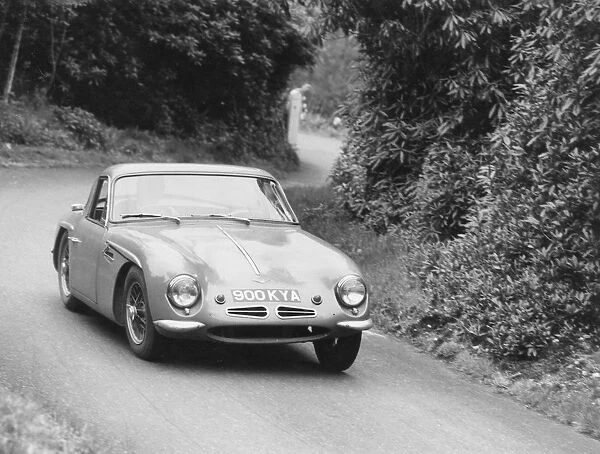 TVR Grantura at Wiscombe Park, early 1960 s. Creator: Unknown