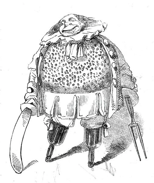 Twelfth Night characters - Honest Plum Pudding, 1844. Creator: Unknown