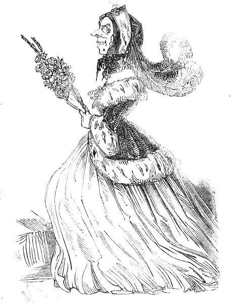 Twelfth Night characters - Lady Smilington, 1844. Creator: Unknown
