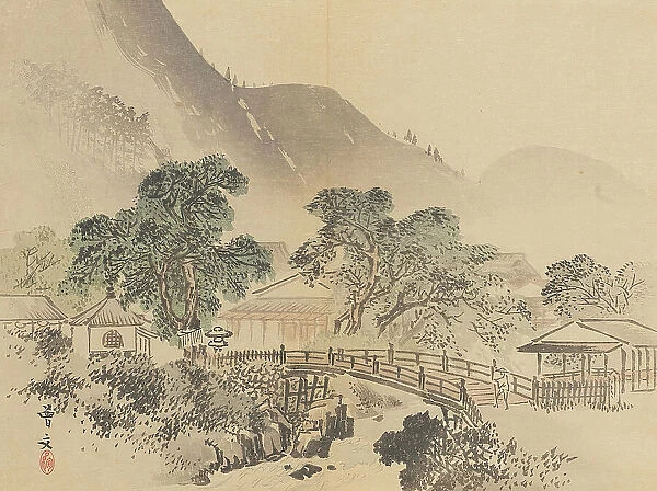 Twenty-Five Views of the Capital (image 19 of 29), Late 19th century. Creator: Morikawa Sobun