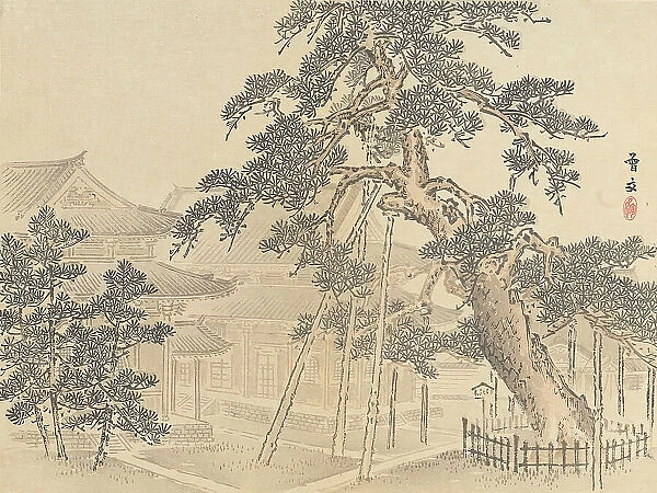 Twenty-Five Views of the Capital (image 9 of 29), Late 19th century. Creator: Morikawa Sobun