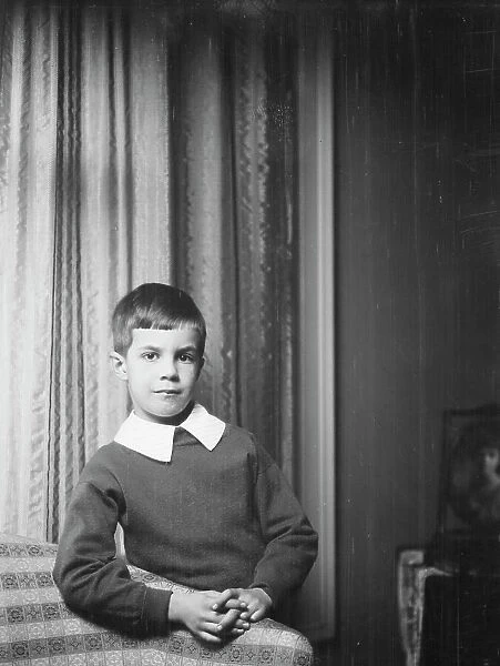 Twichell Mr. son of, portrait photograph, 1925 Nov. 19. Creator: Arnold Genthe