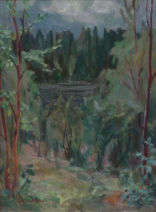 Framed Print : Twilight, 1931. Creator: Gabriel Engberg Framed Print : Twilight, 1931. Creator: Gabriel Engberg