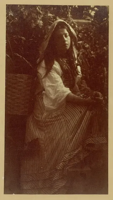 Framed Print : The Twilight Hour, 1874. Creator: Julia Margaret Cameron Framed Print : The Twilight Hour, 1874. Creator: Julia Margaret Cameron