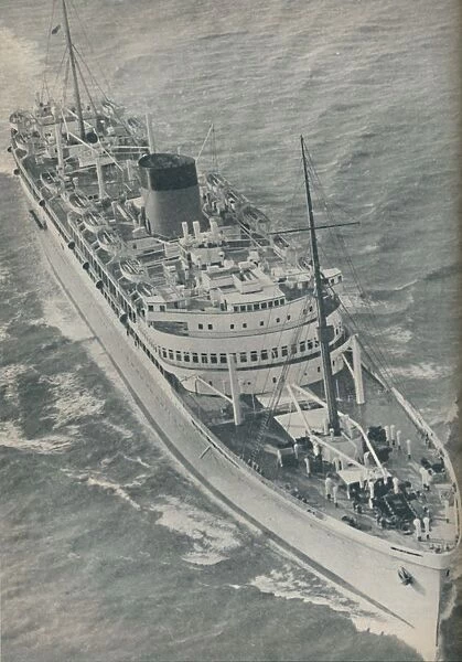 A Twin-Screw motorship, the Stirling Castle built by Harland and Wolff, 1937