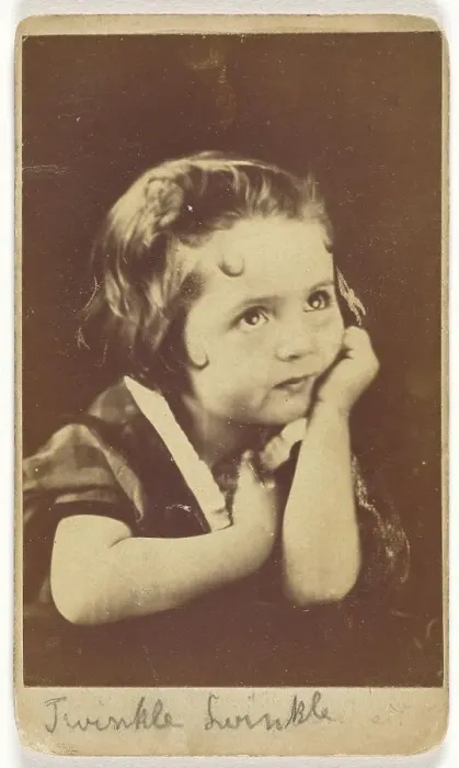 Framed Print : Twinkle, Twinkle, about 1862. Creator: Oscar Gustav Rejlander Framed Print : Twinkle, Twinkle, about 1862. Creator: Oscar Gustav Rejlander