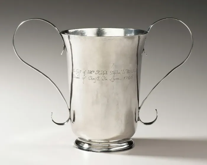 Framed Print : Two-Handled Cup, C. 1726 Creator: Unknown Framed Print : Two-Handled Cup, C. 1726 Creator: Unknown