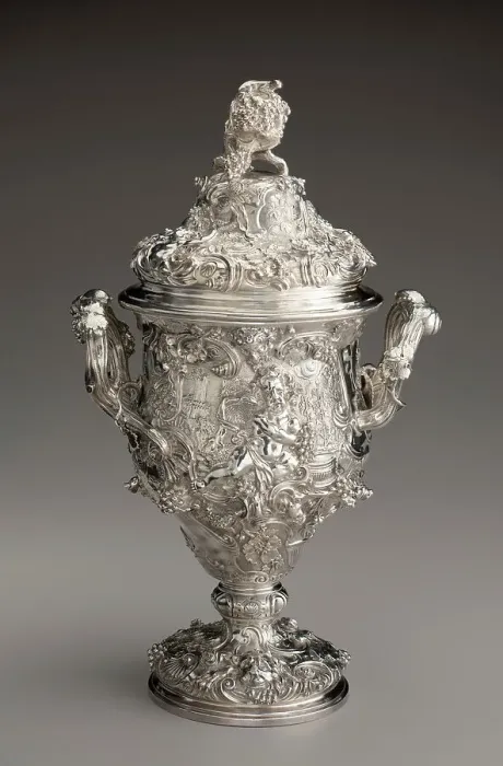 Framed Print : Two-Handled Cup, c1726. Creator: Paul de Lamerie Framed Print : Two-Handled Cup, c1726. Creator: Paul de Lamerie