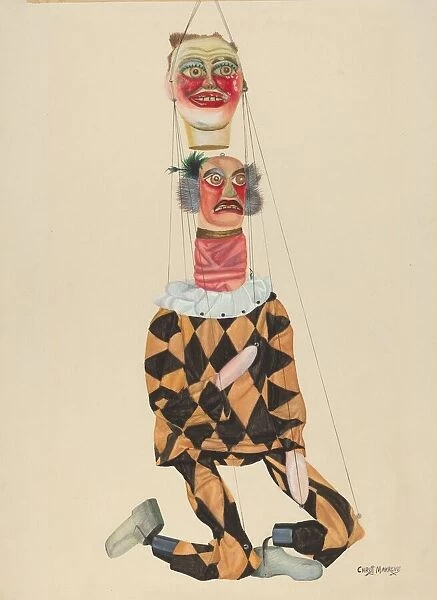 Two-Headed Freak, 1935  /  1942. Creator: Chris Makrenos