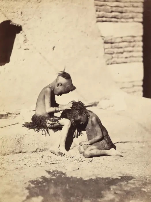 Framed Print : [Two Young Nubians], ca. 1857. Creator: Unknown