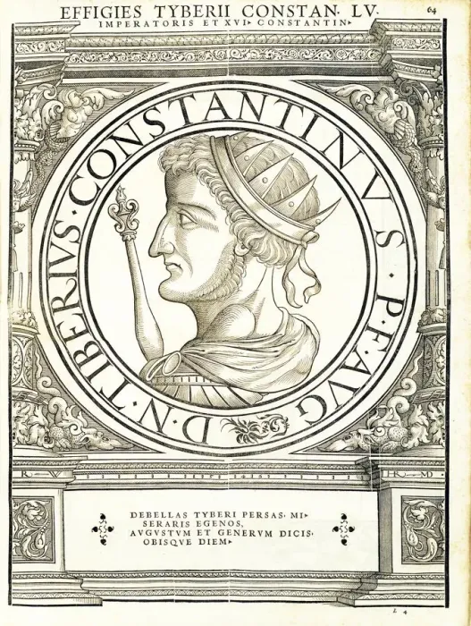 Framed Print : Tyberius Constantinus (520 - 582 AD), 1559 Framed Print : Tyberius Constantinus (520 - 582 AD), 1559