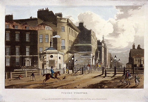 Tyburn, Paddington, London, 1813