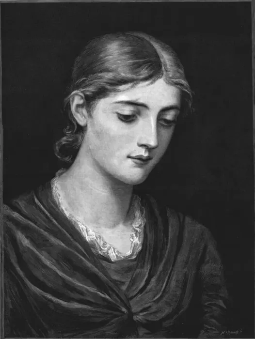 Framed Print : Type of Beauty, , 1888. Creator: Unknown Framed Print : Type of Beauty, , 1888. Creator: Unknown