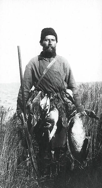 A type of hunter from the lower reaches of the Amur, 1909. Creator: Vladimir Ivanovich Fedorov