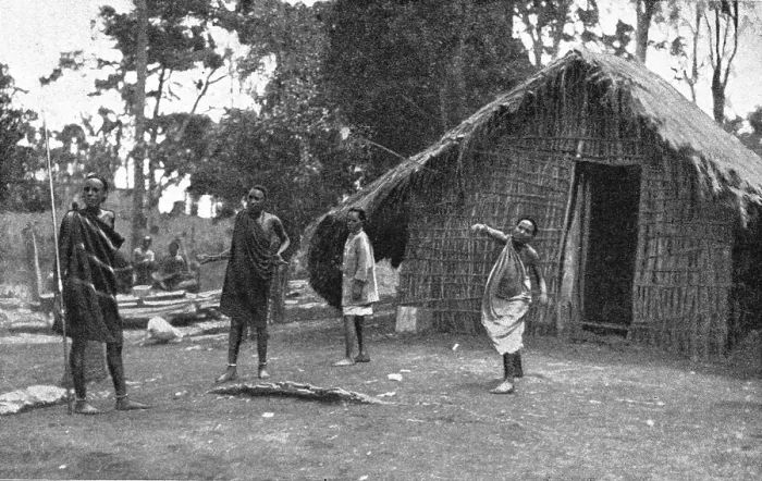 Framed Print : Types de Massai; Le Nord-Est Africain, 1914. Creator: Unknown