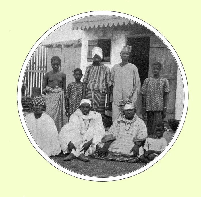 Framed Print : Types ouolofs; L'Ouest Africain, 1914. Creator: Unknown Framed Print : Types ouolofs; L'Ouest Africain, 1914. Creator: Unknown