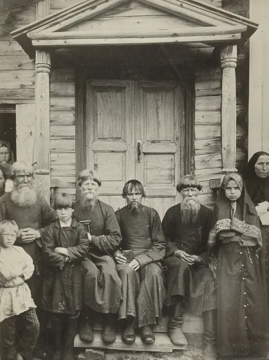 Framed Print : Types of Pomorian dissenters, of Karelia, about 1910. Creator: Maxim Dmitriev Framed Print : Types of Pomorian dissenters, of Karelia, about 1910. Creator: Maxim Dmitriev