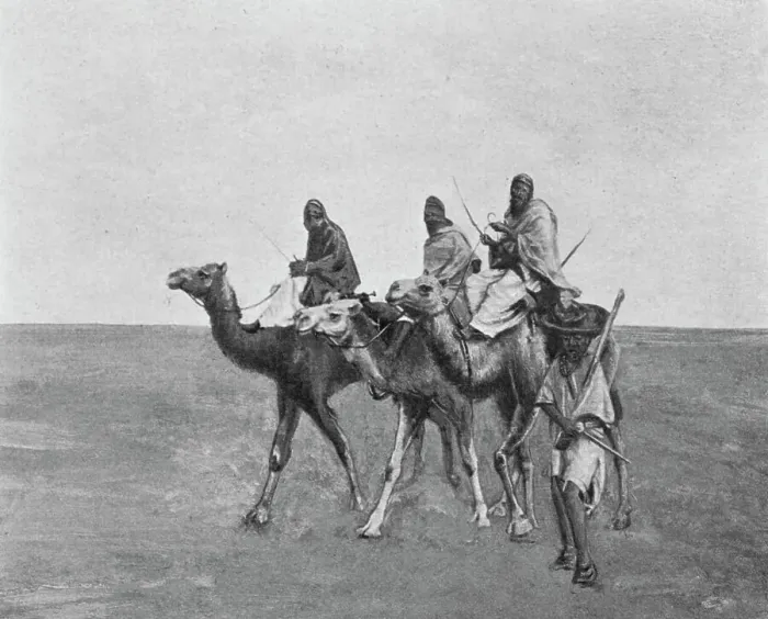 Framed Print : Types de Touareg; Afrique du nord, 1914. Creator: Unknown