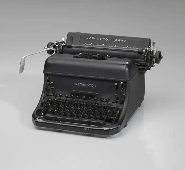 Framed Print : Typewriter used by B. C. Franklin, Mar 1947. Creator: Remington Rand Framed Print : Typewriter used by B. C. Franklin, Mar 1947. Creator: Remington Rand