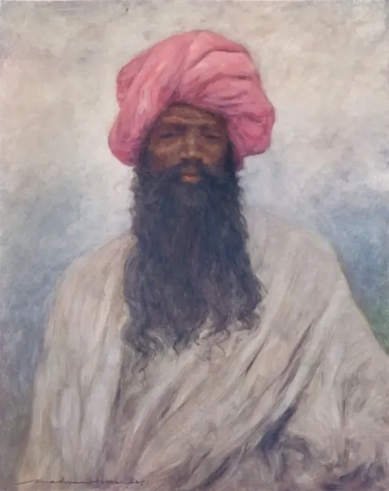Framed Print : A Typical Baluch, 1903. Artist: Mortimer L Menpes Framed Print : A Typical Baluch, 1903. Artist: Mortimer L Menpes
