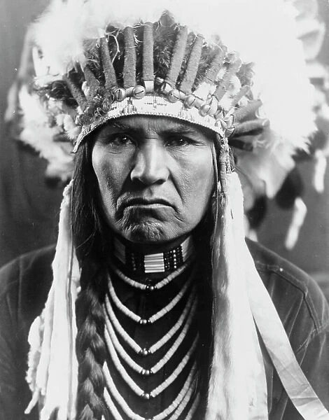 A typical Nez Percé, c1910. Creator: Edward Sheriff Curtis