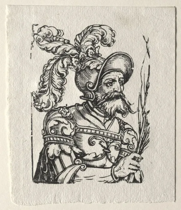 Framed Print : Tyrants of the Old Testament: Saul. Creator: Georg Pencz (German, c. 1500-1550) Framed Print : Tyrants of the Old Testament: Saul. Creator: Georg Pencz (German, c. 1500-1550)