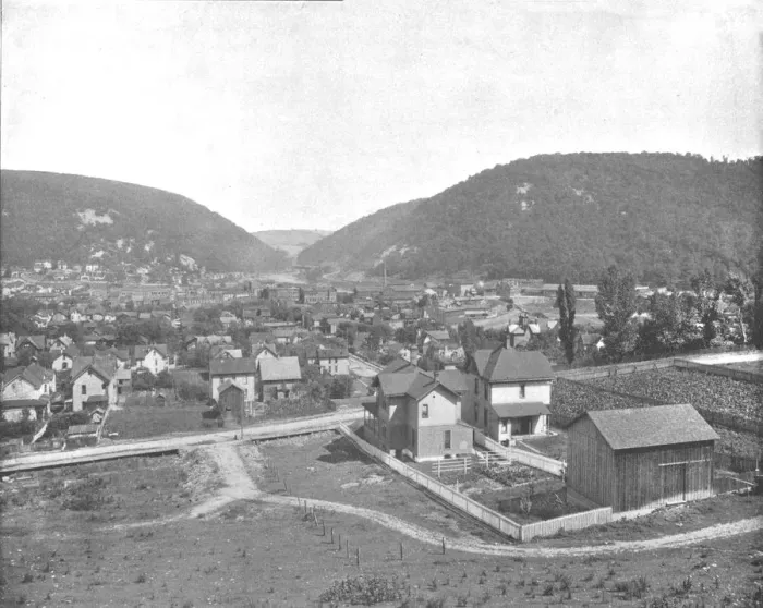 Framed Print : Tyrone, Pennsylvania, USA, c1900. Creator: Unknown Framed Print : Tyrone, Pennsylvania, USA, c1900. Creator: Unknown
