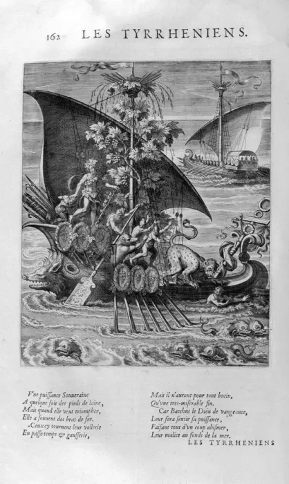 Framed Print : The Tyrrhenians, 1615. Artist: Leonard Gaultier Framed Print : The Tyrrhenians, 1615. Artist: Leonard Gaultier