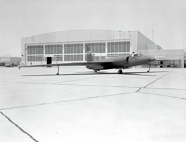 U-2 spy plane with fictitious NASA markings, USA, 1960. Creator: NASA