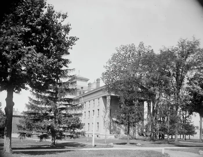 Framed Print : U. of M[ichigan] Medical Building, between 1880 and 1914. Creator: Unknown