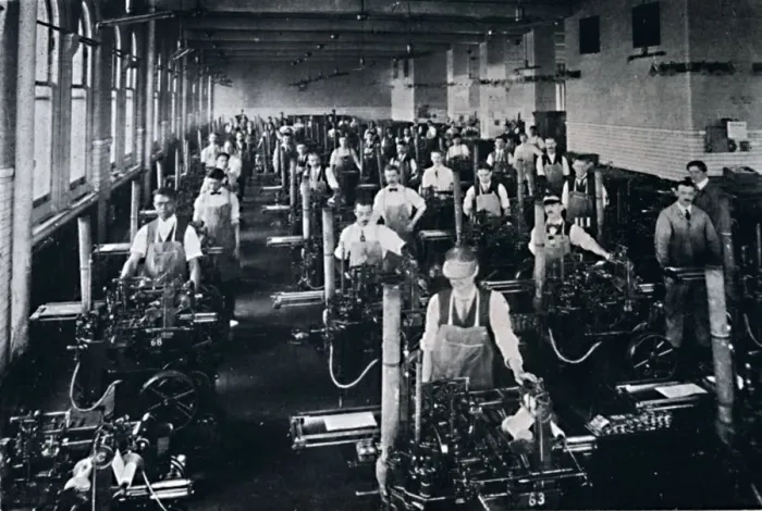 Framed Print : The U. S. A. Government Printing Office also operates 126 Casting Machines, 1916 Framed Print : The U. S. A. Government Printing Office also operates 126 Casting Machines, 1916
