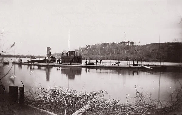 U. S. Monitor Lehigh, James River, 1861-65. Creator: Unknown