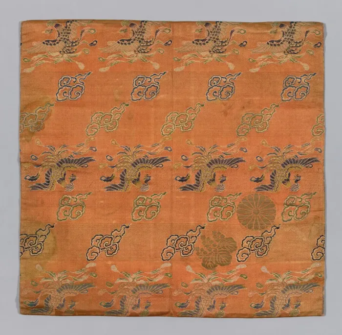 Framed Print : Uchishiki (Altar Cloth), Japan, Edo period (1615-1868), 1750 / 1800. Creator: Unknown Framed Print : Uchishiki (Altar Cloth), Japan, Edo period (1615-1868), 1750 / 1800. Creator: Unknown