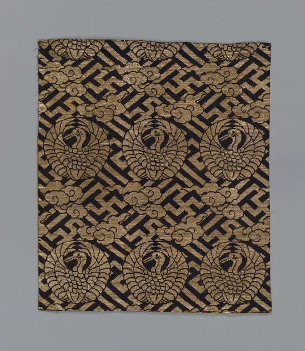 Framed Print : Uchishiki (Altar Cloth), Japan, late Edo period (1789-1868), 1801 / 25. Creator: Unknown Framed Print : Uchishiki (Altar Cloth), Japan, late Edo period (1789-1868), 1801 / 25. Creator: Unknown