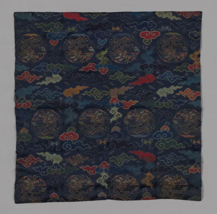 Framed Print : Uchishiki (Altar Cover), Japan, Meiji period (1868-1912), 1875 / 1900. Creator: Unknown Framed Print : Uchishiki (Altar Cover), Japan, Meiji period (1868-1912), 1875 / 1900. Creator: Unknown