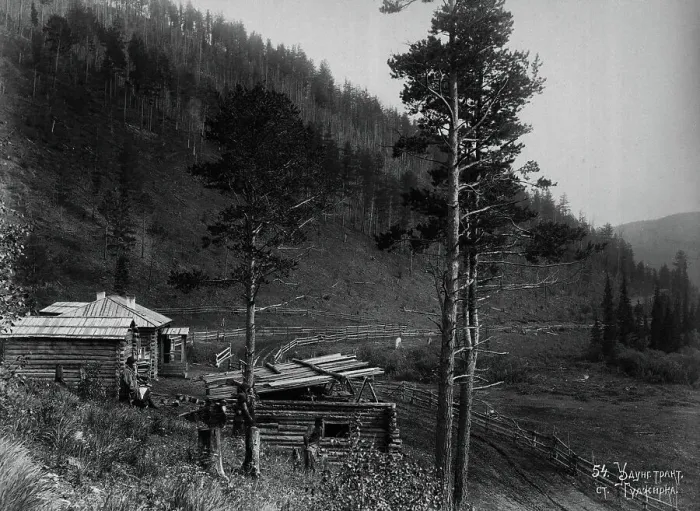Framed Print : Udunginsky tract, Gujirka station. early 19th century. Creator: Nikolai Apollonovich Charushin Framed Print : Udunginsky tract, Gujirka station. early 19th century. Creator: Nikolai Apollonovich Charushin