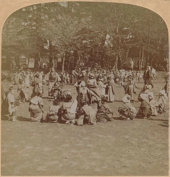 Ueno Park, the Childrens Paradise of Tokyo, Japan, 1896