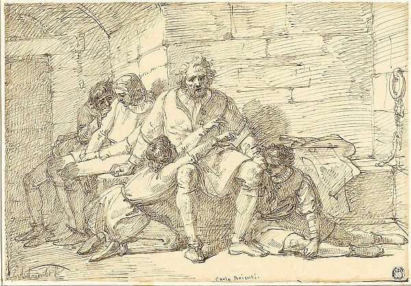 Ugolino and His Sons in Prison, n.d. Creator: Carlo Arienti