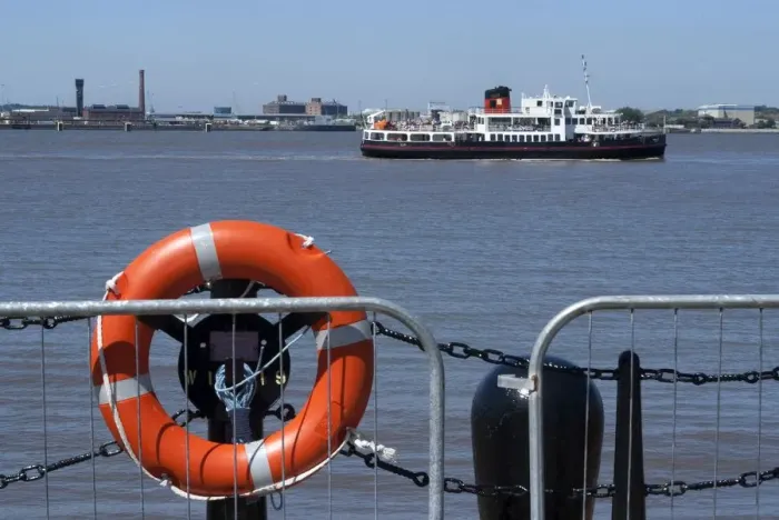 Framed Print : UK, Liverpool, Mersey ferry, 2009. Creator: Ethel Davies Framed Print : UK, Liverpool, Mersey ferry, 2009. Creator: Ethel Davies