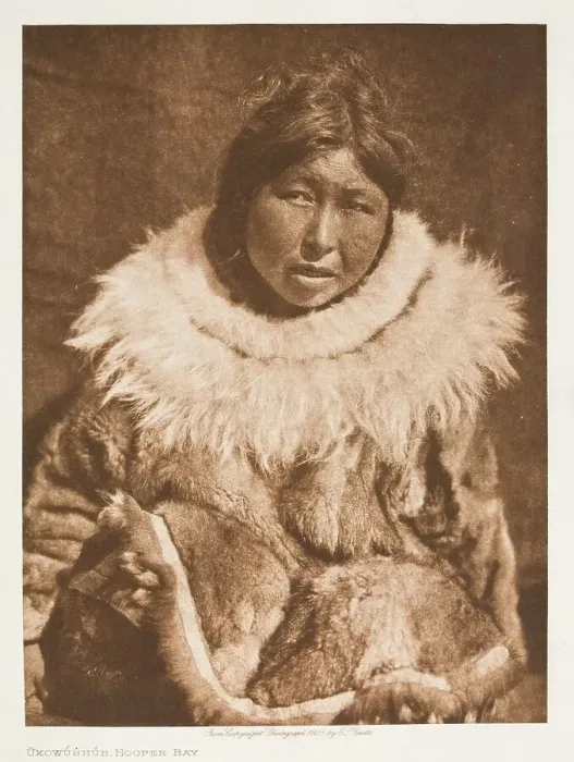 Framed Print : Ukowuhhuh, Hooper Bay, 1928. Creator: Edward Sheriff Curtis Framed Print : Ukowuhhuh, Hooper Bay, 1928. Creator: Edward Sheriff Curtis