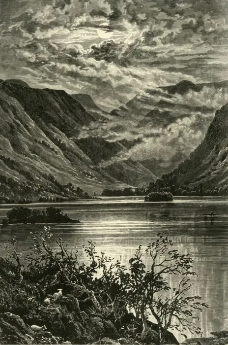 Framed Print : Ulleswater, 1898. Creator: Unknown Framed Print : Ulleswater, 1898. Creator: Unknown
