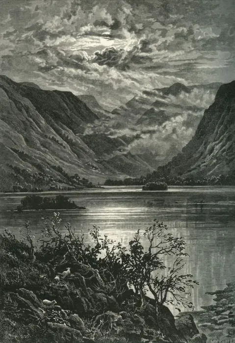 Framed Print : Ulleswater, c1870 Framed Print : Ulleswater, c1870