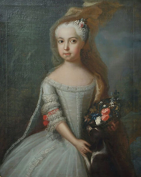 Ulrica von Flygarell at the age of four, 1736. Creator: Lorens Pasch the Elder