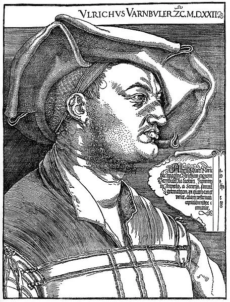Ulrich Varnbuler, 1522, (1936). Artist: Albrecht Durer