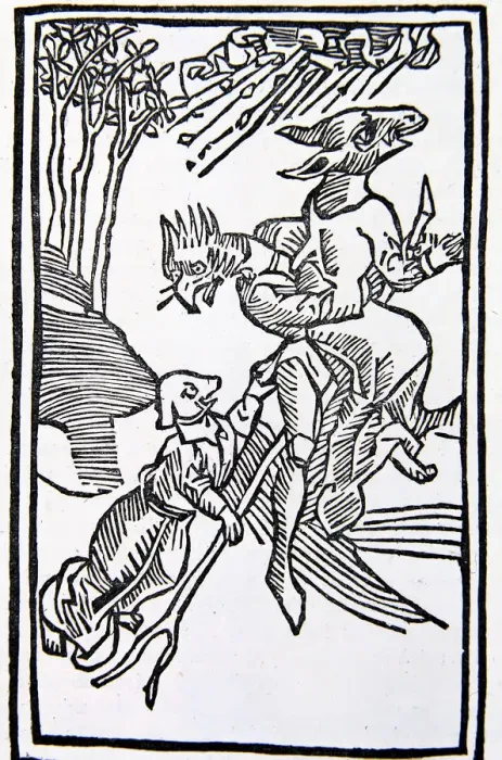 Framed Print : Ulrico Molitor Grabado De Su Obra tratado De Las Mujeres Maleficas Framed Print : Ulrico Molitor Grabado De Su Obra tratado De Las Mujeres Maleficas