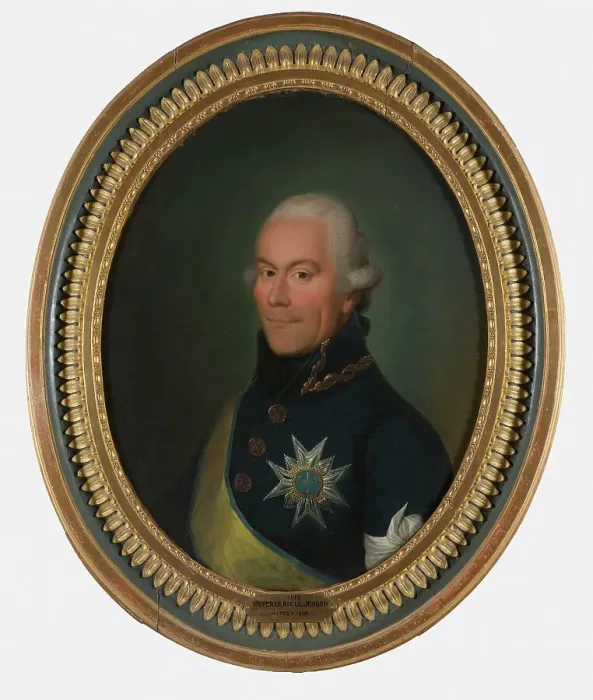 Framed Print : Per Ulrik Lilliehorn, 1752-1806, c18th century. Creator: Anon Framed Print : Per Ulrik Lilliehorn, 1752-1806, c18th century. Creator: Anon