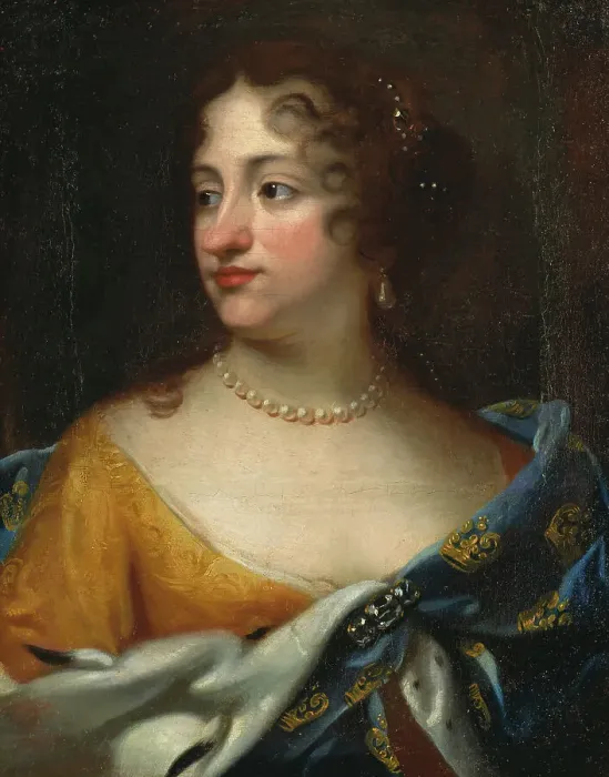 Framed Print : Ulrika Eleonora d.ä. 1656-1693, Queen of Sweden Princess of Denmark, 1677. Creator: Jacques d'Agar Framed Print : Ulrika Eleonora d.ä. 1656-1693, Queen of Sweden Princess of Denmark, 1677. Creator: Jacques d'Agar