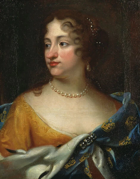 Ulrika Eleonora d.ä. 1656-1693, Queen of Sweden Princess of Denmark, 1677. Creator: Jacques d'Agar